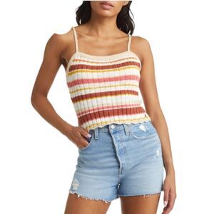 Roxy  Favorite Tune Sweater Camisole NWOT